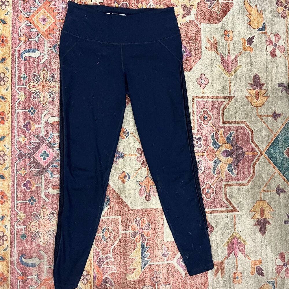 Victoria's Secret Sport Womens Leggings Size Medium Navy